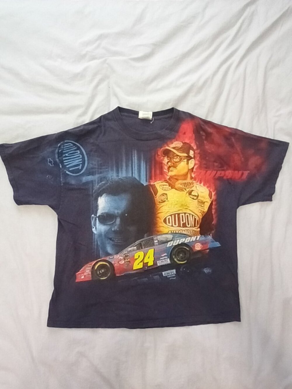 VINTAGE Jeff Gordon NASCAR AOP Graphic T-Shirt